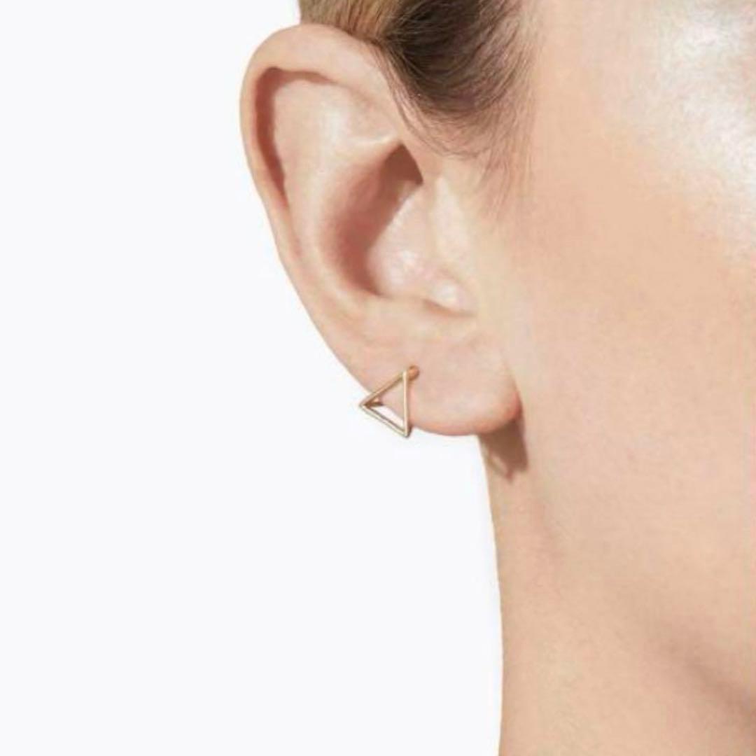 Shihara シハラ トライアングルピアス 10 k18 Triangle Pierce 10 - SHIHARA