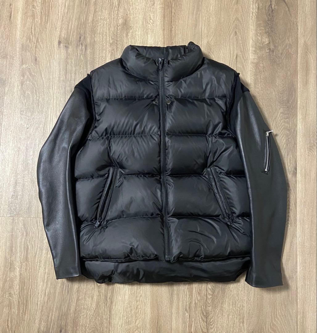 undercover 袖レザー ダウン サイズ2 - メルカリ