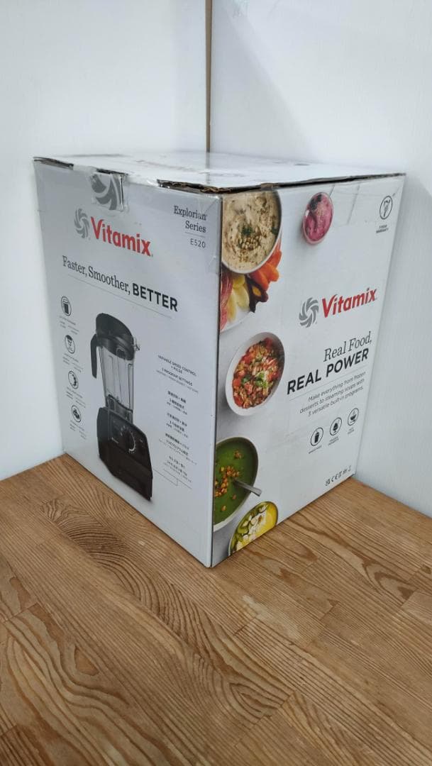新品、未使用】バイタミックス E520 ホワイト 保証書あり 1659 - メルカリ