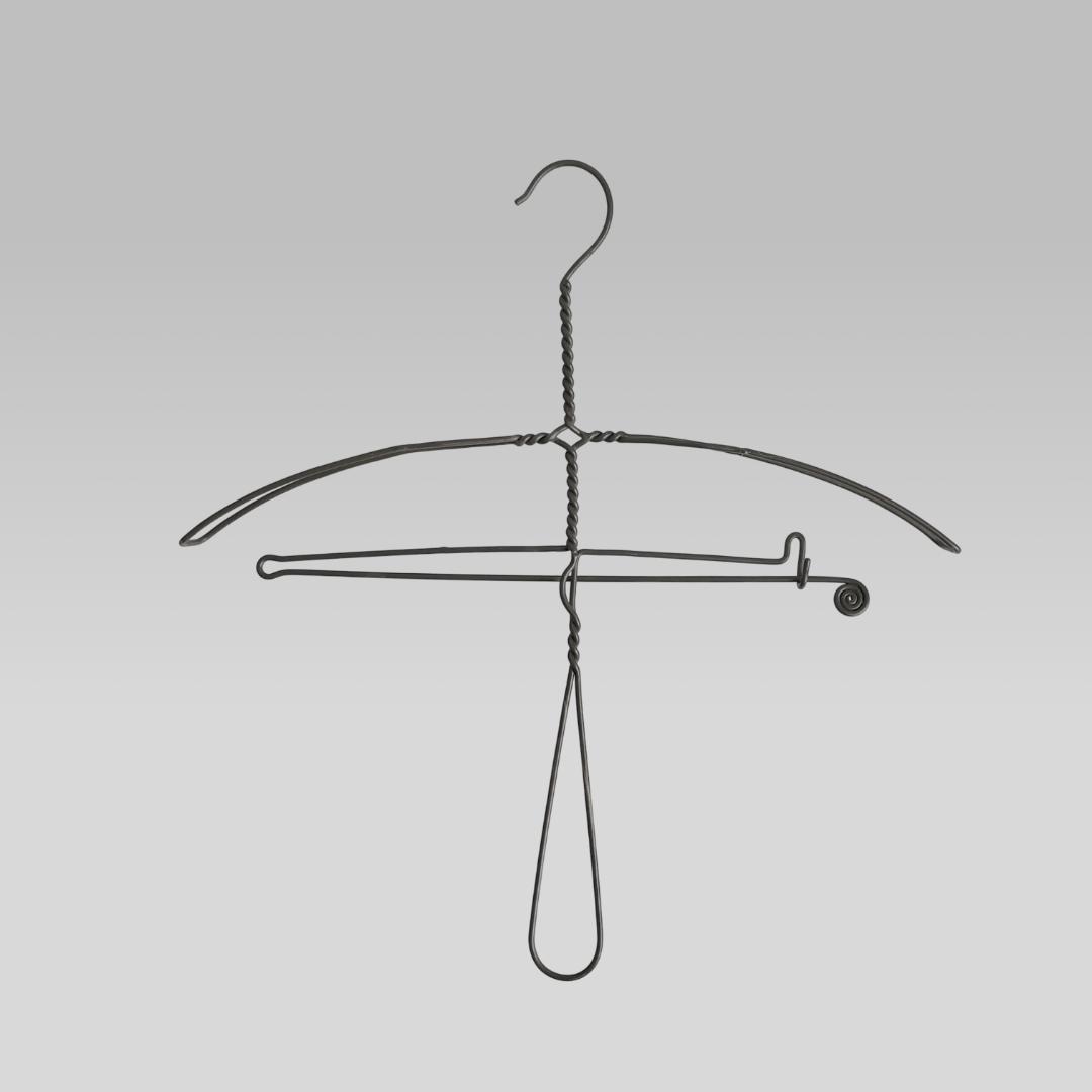1920s【EUアンティーク】ワイヤー ハンガー アートコレクション 什器 hanger / アンティークワイヤーハンガー インダストリアルハンガー | cocon