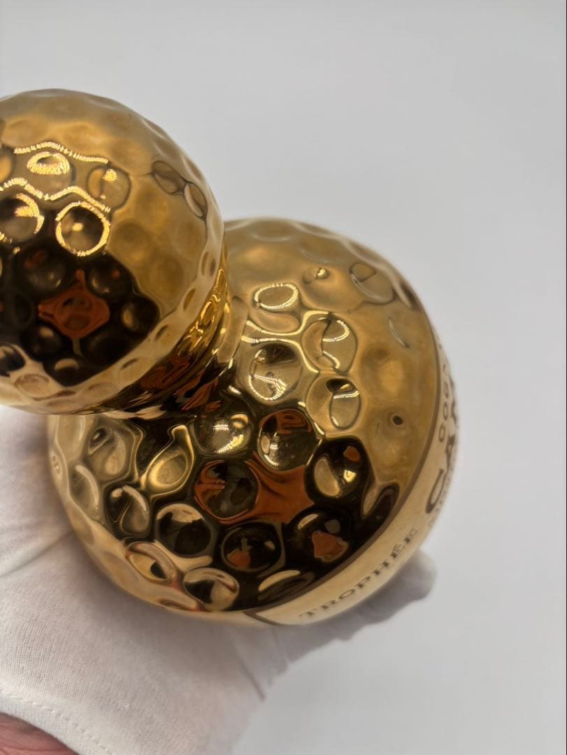 CAMUSカミュ トロフィーゴールドゴルフボールコニャック700m40％