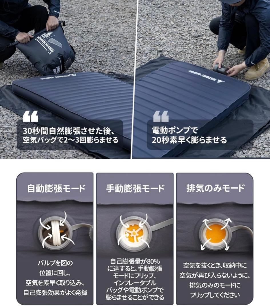 OneTigris DYNISLANDエアーマッ卜高R値201*132*10cm - メルカリ