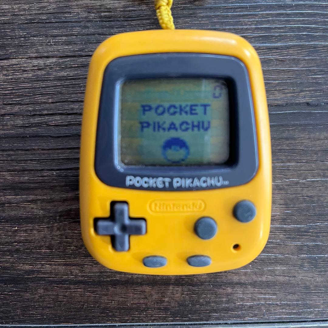 任天堂 ポケットピカチュウ 取扱説明書有 ストラップケースおまけ 万歩