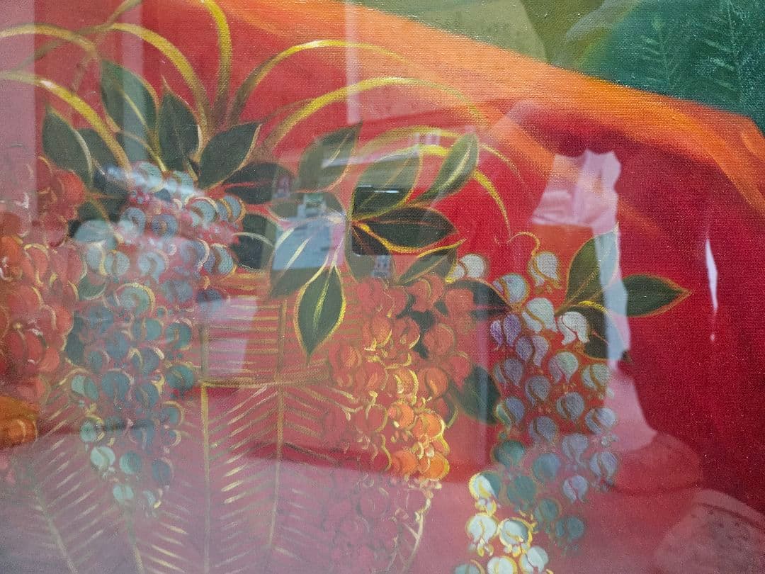 奥野北雄 孫次郎 真作 二元会常任委員審 s20油彩画 - メルカリ