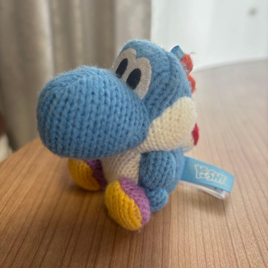 amiibo あみぐるみ ヨッシーみずいろ ヨッシーウールワールド - メルカリ