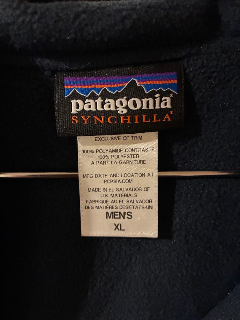 M*u様 パタゴニア スナップt シェルドシンチラ フーディー 2014年製 黒