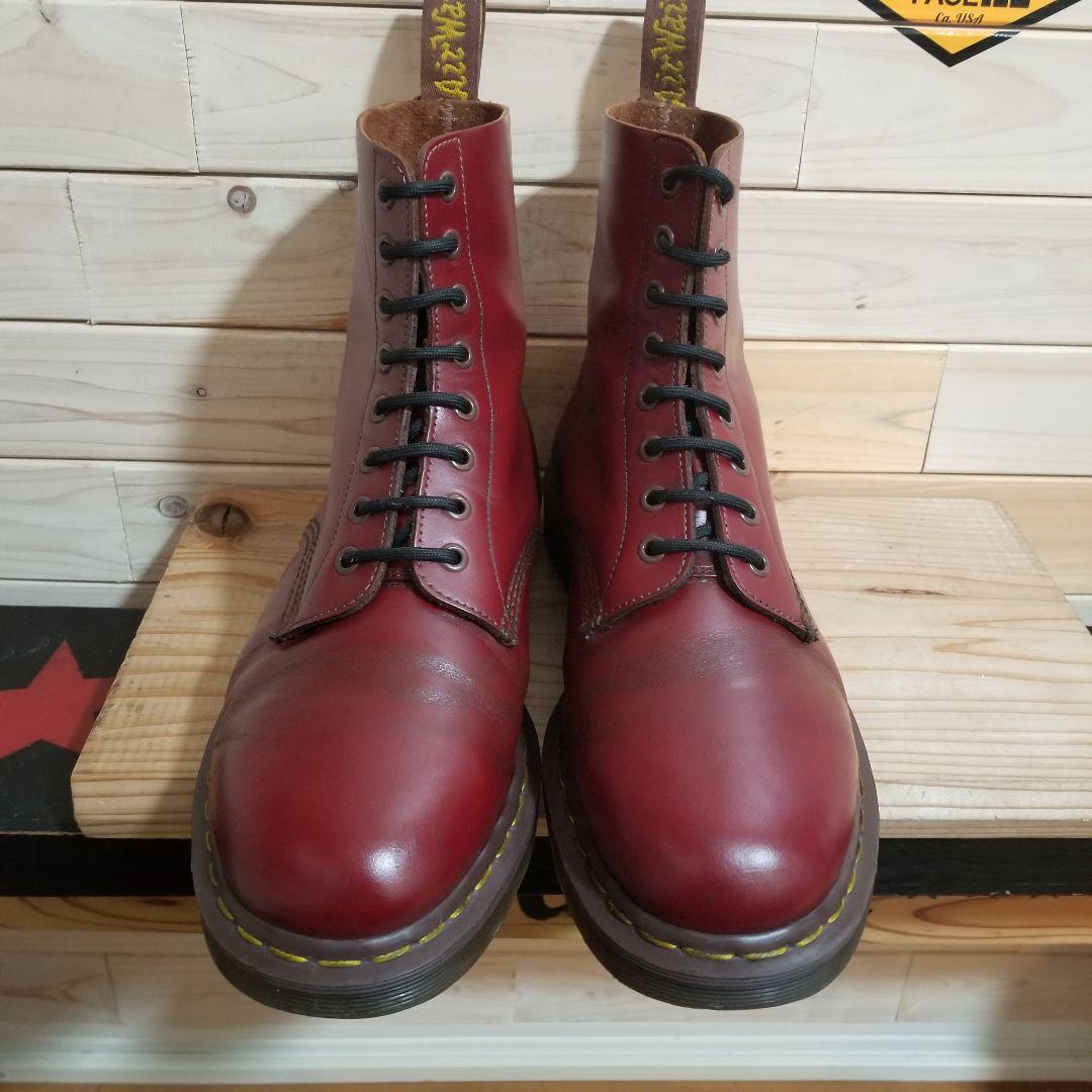 美品 Dr.martens 1460 イングランド製 8ホール 27 チェリー - メルカリ