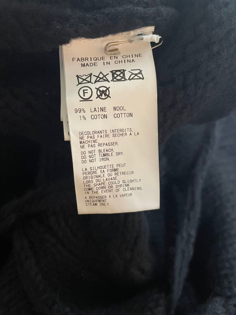 20AW B yohji yamamoto ニット サイズ2