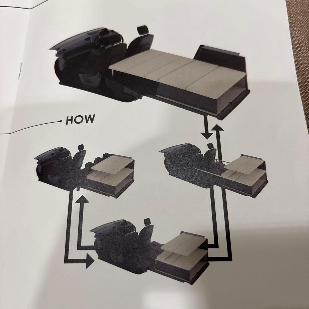 ベルランゴ、リフター純正agreベッドキットシステム【5人乗り用