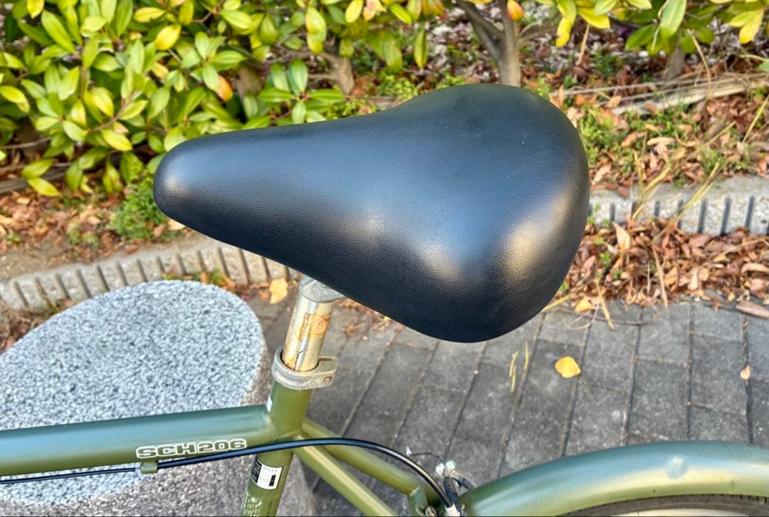 アサヒサイクル ミニベロ マットグリーンSCH206 20インチ 東京