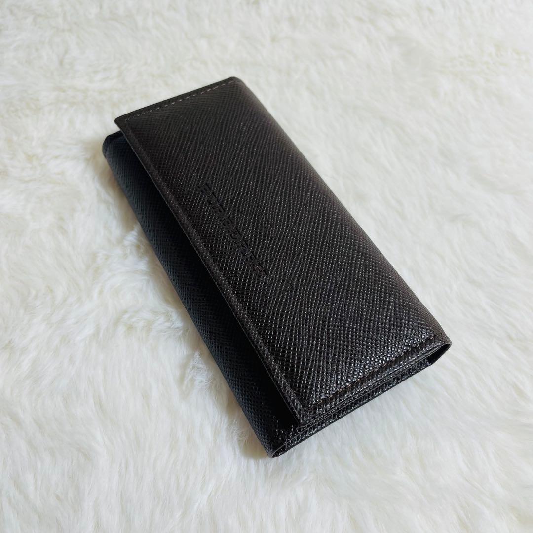 新品未使用 BURBERRY ノバチェック キーケース ブラック キーリング