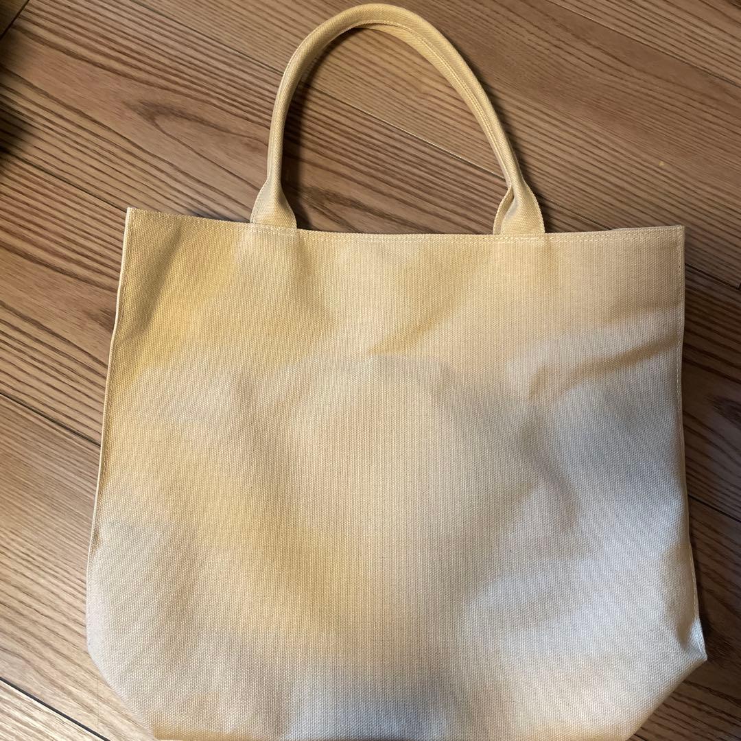 美品】familiar×kowa コラボ お野菜刺繍 帆布バッグ - メルカリ