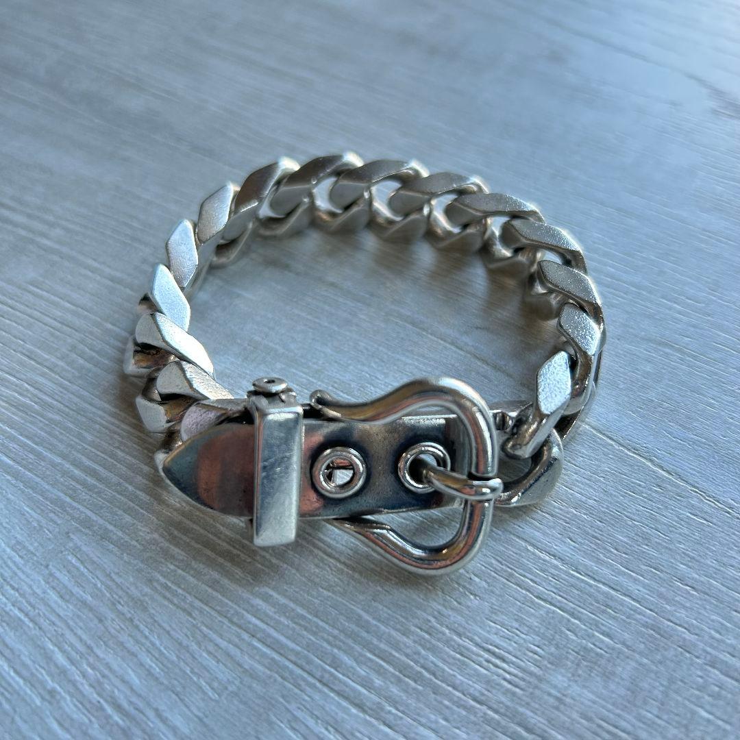 HERMES VintageブックルセリエGM シルバー800 - メルカリ