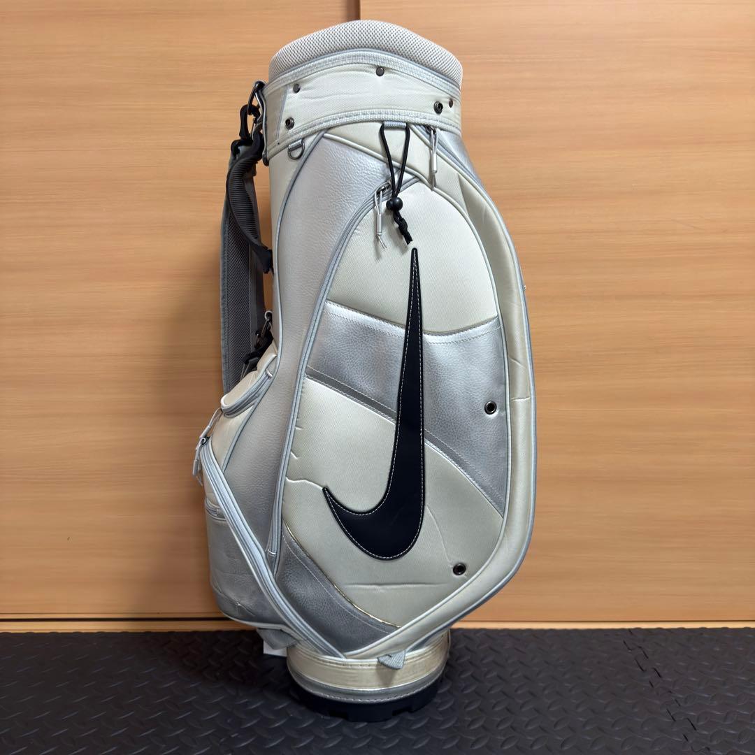 NIKE GOLF ナイキ ゴルフ キャディバッグ 6分割 ホワイト フード