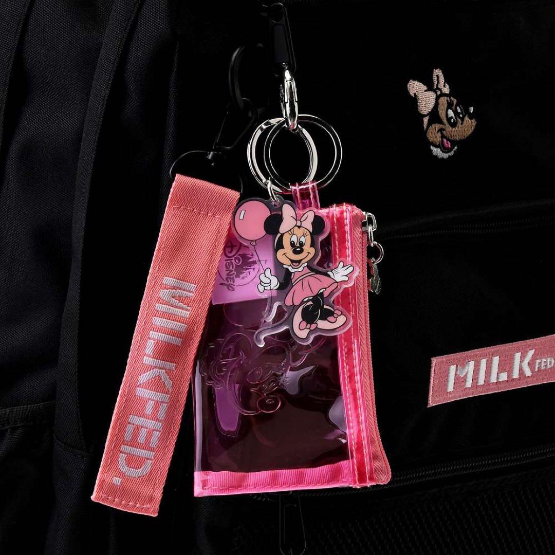MILKFED. ミニー リュックサック バックパック チャーム ポーチ付き
