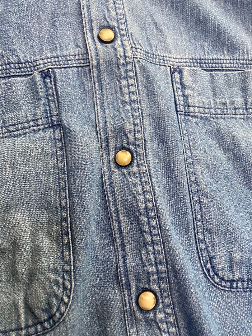 パタゴニア メンズ・カラード・リングスパン・シャツ Indigo M 90's