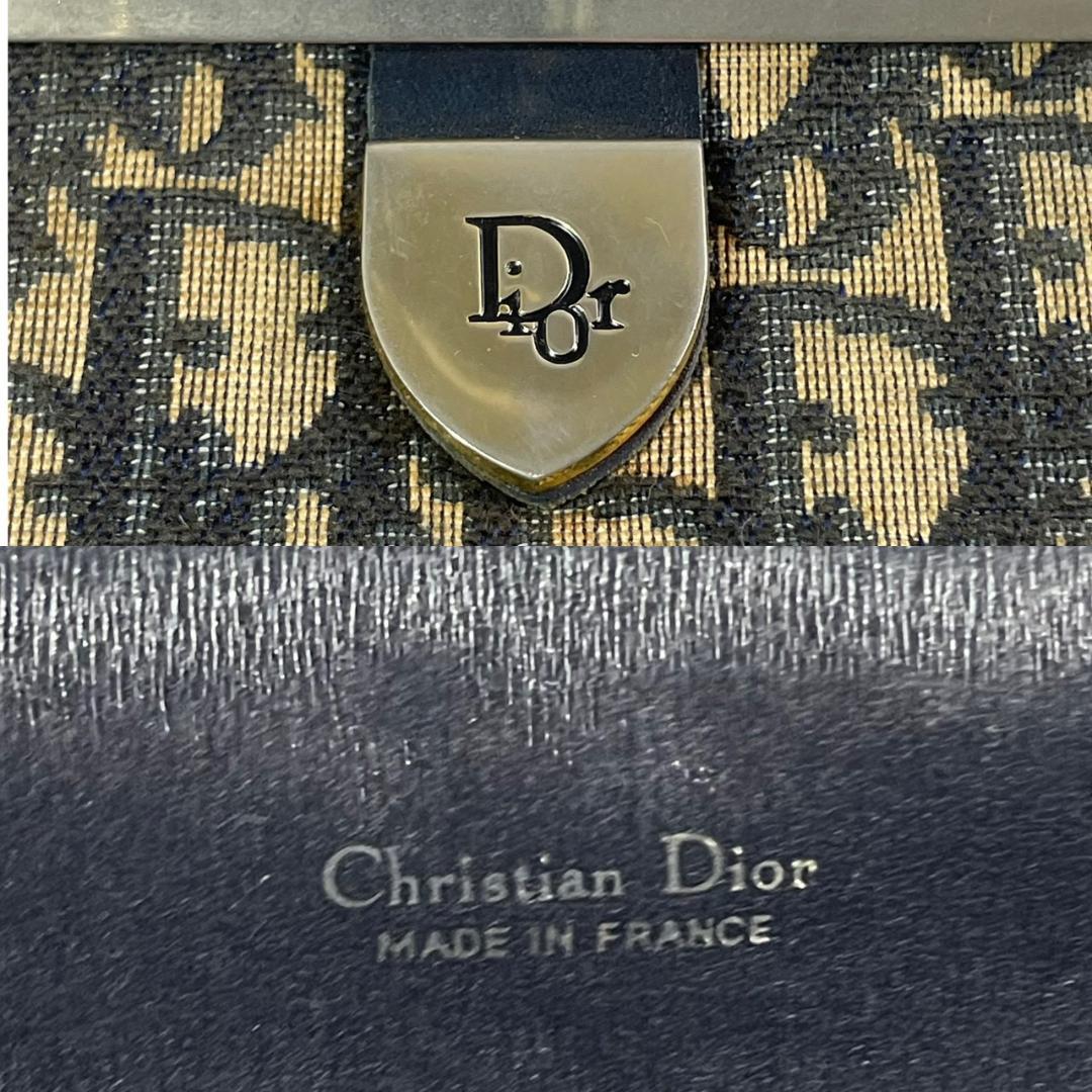 クリスチャンディオール がま口 バッグ トロッター クラッチ パーティ