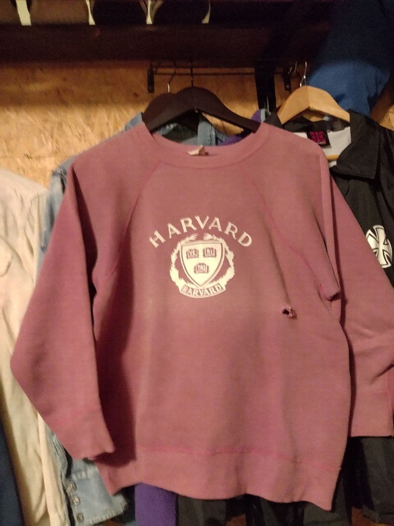 60s チャンピオンランタグ　ビンテージスウェットハーバード　サーモンピンク中C 楽天市場】Champion vintage チャンピオン ヴィンテージ スウェット