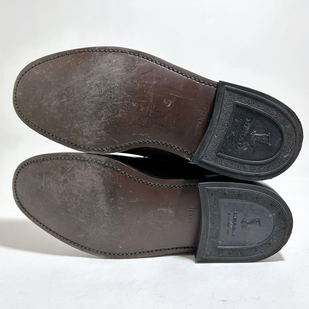 極美品☆REGAL 2585 ウイングチップ シボ革 メダリオン 24.5cm - メルカリ