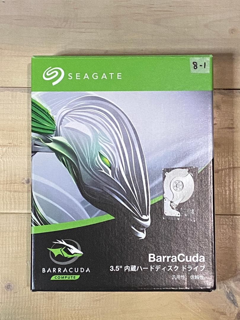 Seagate Barracuda 8TB 内蔵ハードディスクドライブ Seagate ST8000DM004 [8TB/3.5インチ内蔵ハードディスク] BarraCuda