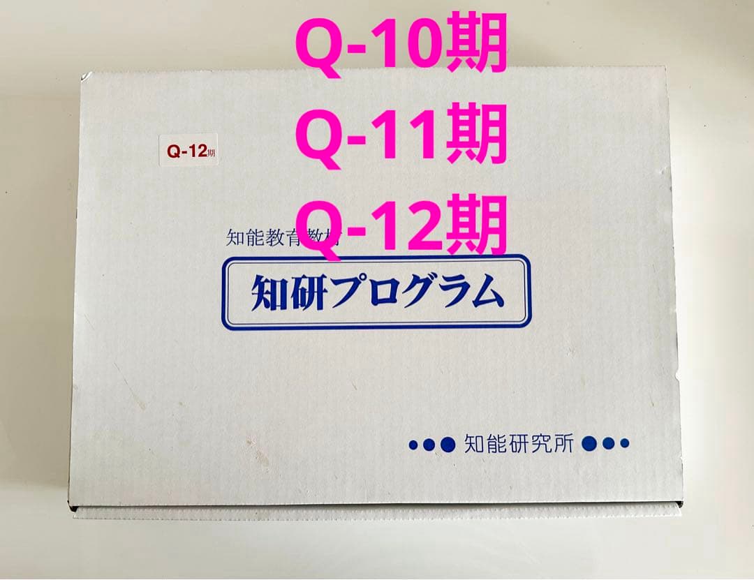 キッズアカデミー チャイルドアイズ 知研プログラム Q-10,11,12期