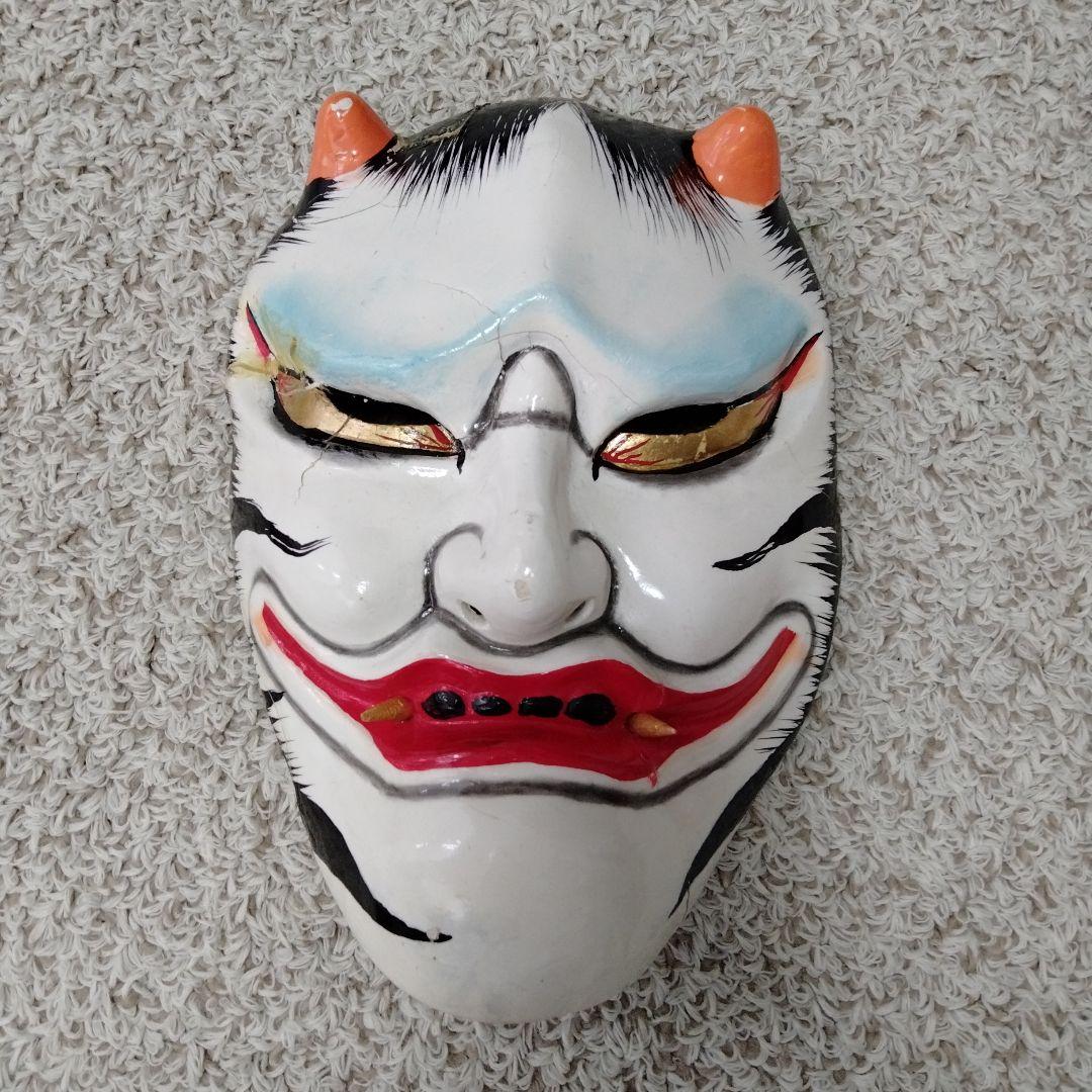 神楽面 くわえ面 小鬼 神楽キッズ - メルカリ