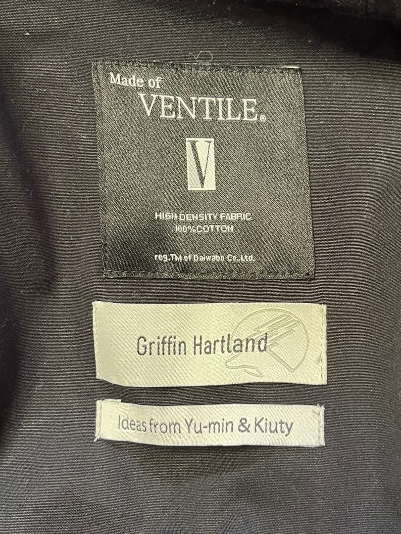 グリフィンハートランド ロイヤルネイビーパーカー 黒 ゆうみんアンド