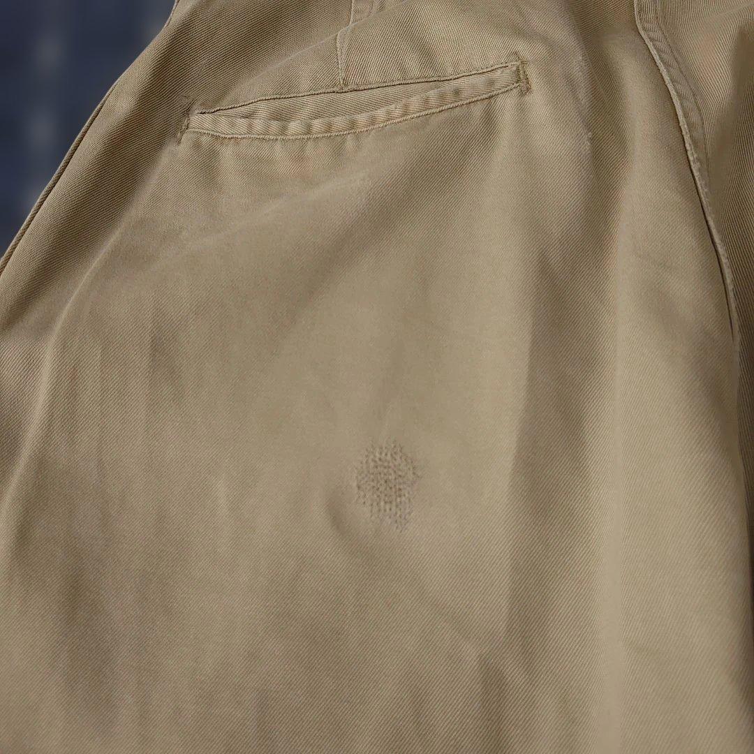 40s U.S.ARMY 45カーキ　チノパン 尿素ボタン　ヴィンテージ