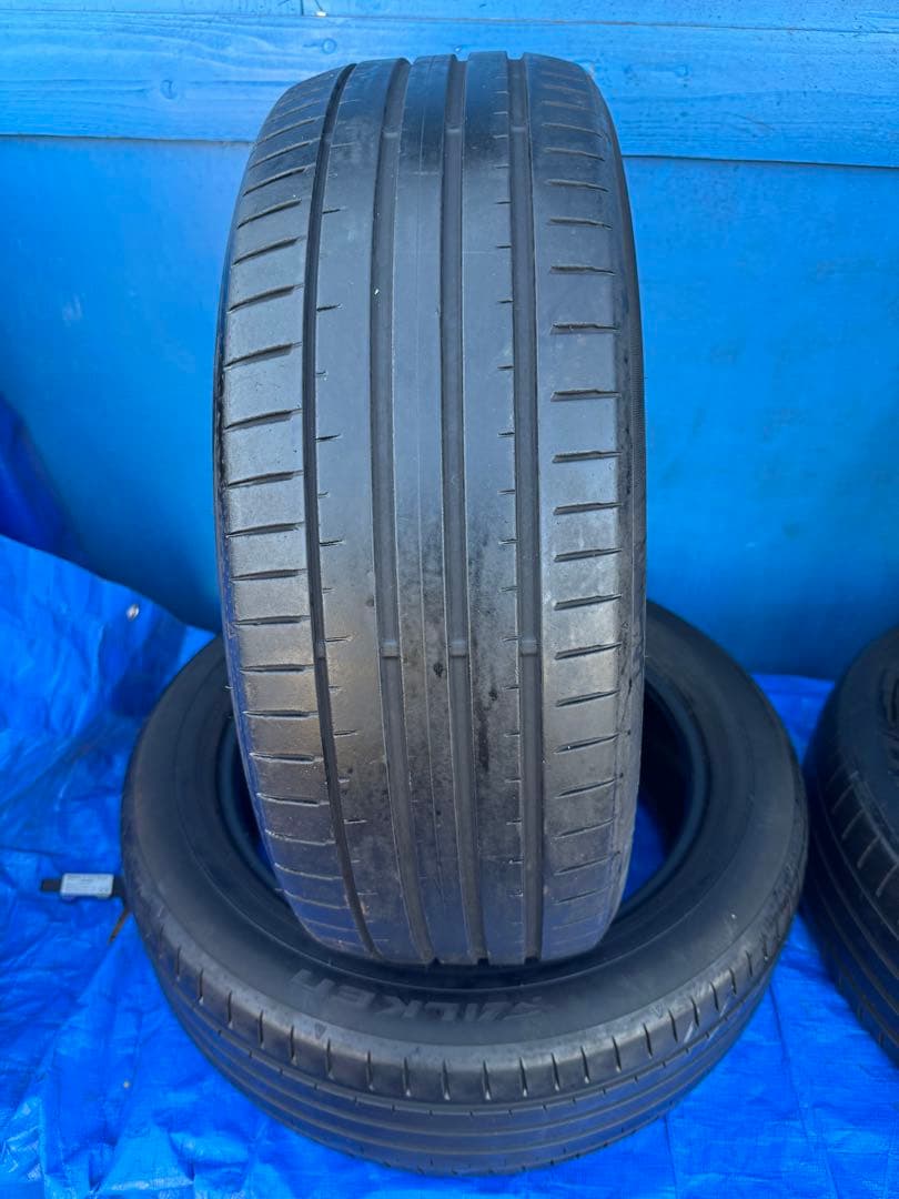 225/55/R19 99WファルケンAZENIS夏タイヤ4本セット年式23