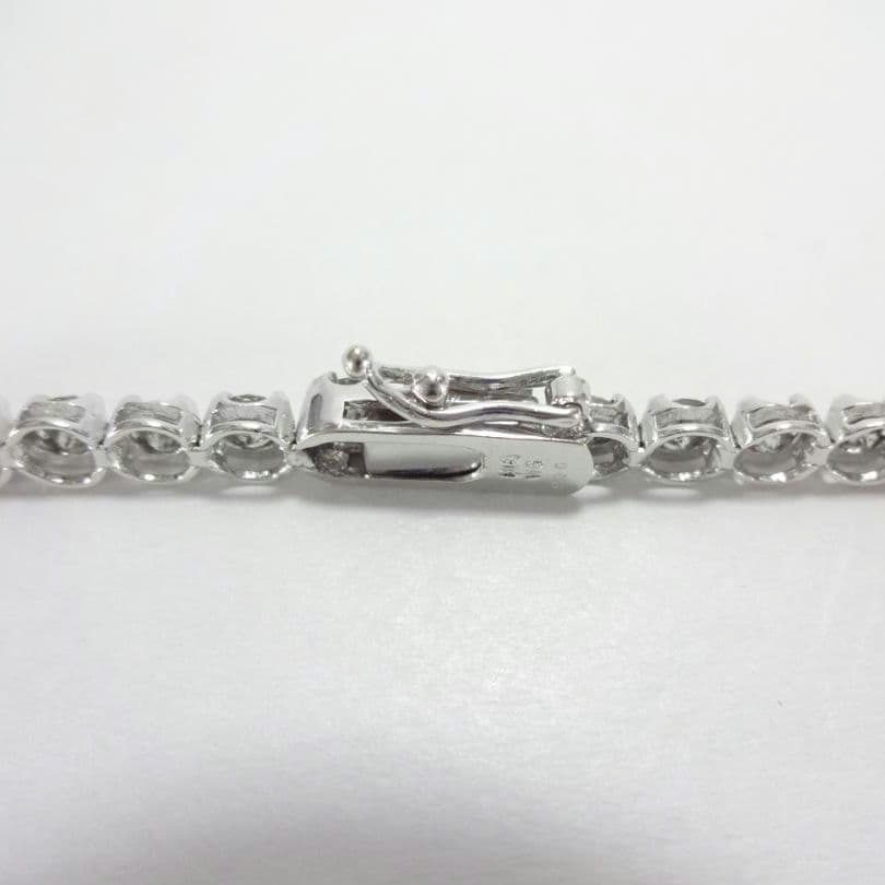 【Kako♡様】5.00ct　ダイヤモンド　テニスブレスレット　K18WG