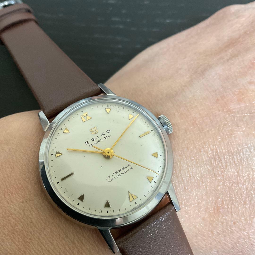 《セイコー》マーベル手巻き稼動