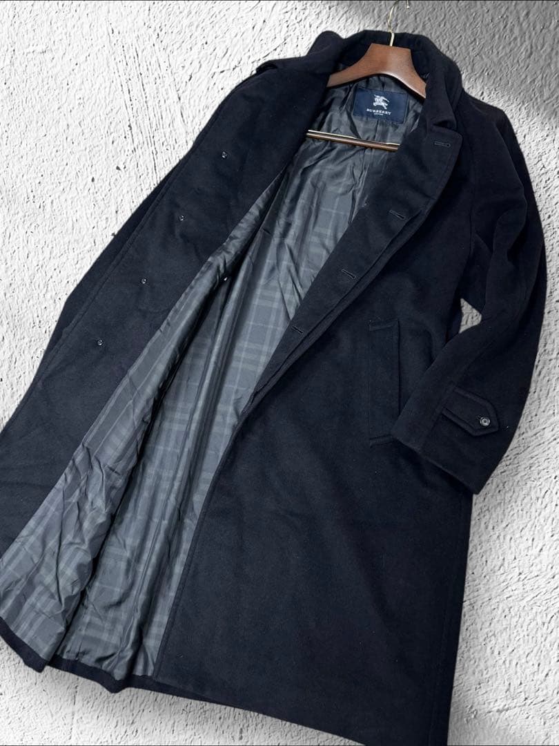 MK08 バーバリーロンドン カシミヤ　アンゴラ チェスターコート コート BURBERRY LONDON(バーバリーロンドン) カシミヤ100 チェスターコート