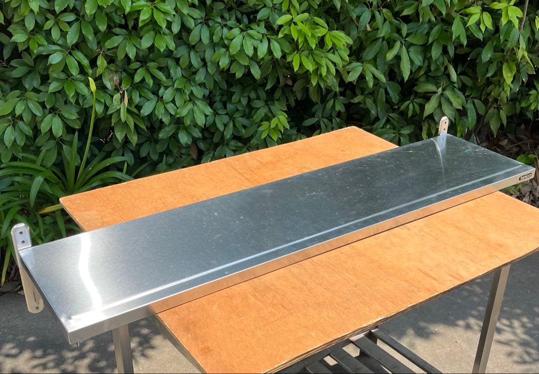 ステンレス製平棚　吊棚 1200×300 ③ パンチング平棚 FSPシリーズ｜東製作所