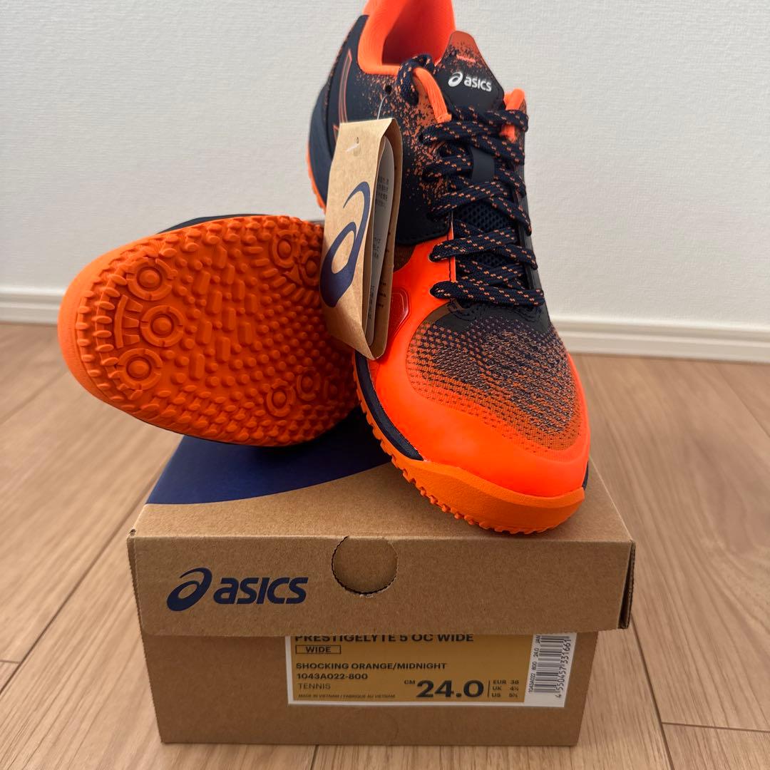 シューズ(男性用) asics Prestigelyte 5 OC Wide 24.0cm