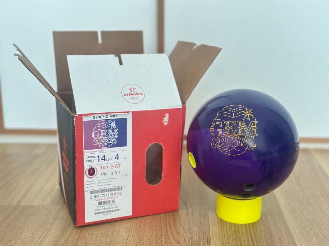 ロトグリップ　ジェムクリスタル　14P オイル上での軌道安定性に磨きをかけました！ロトグリップ ジェム