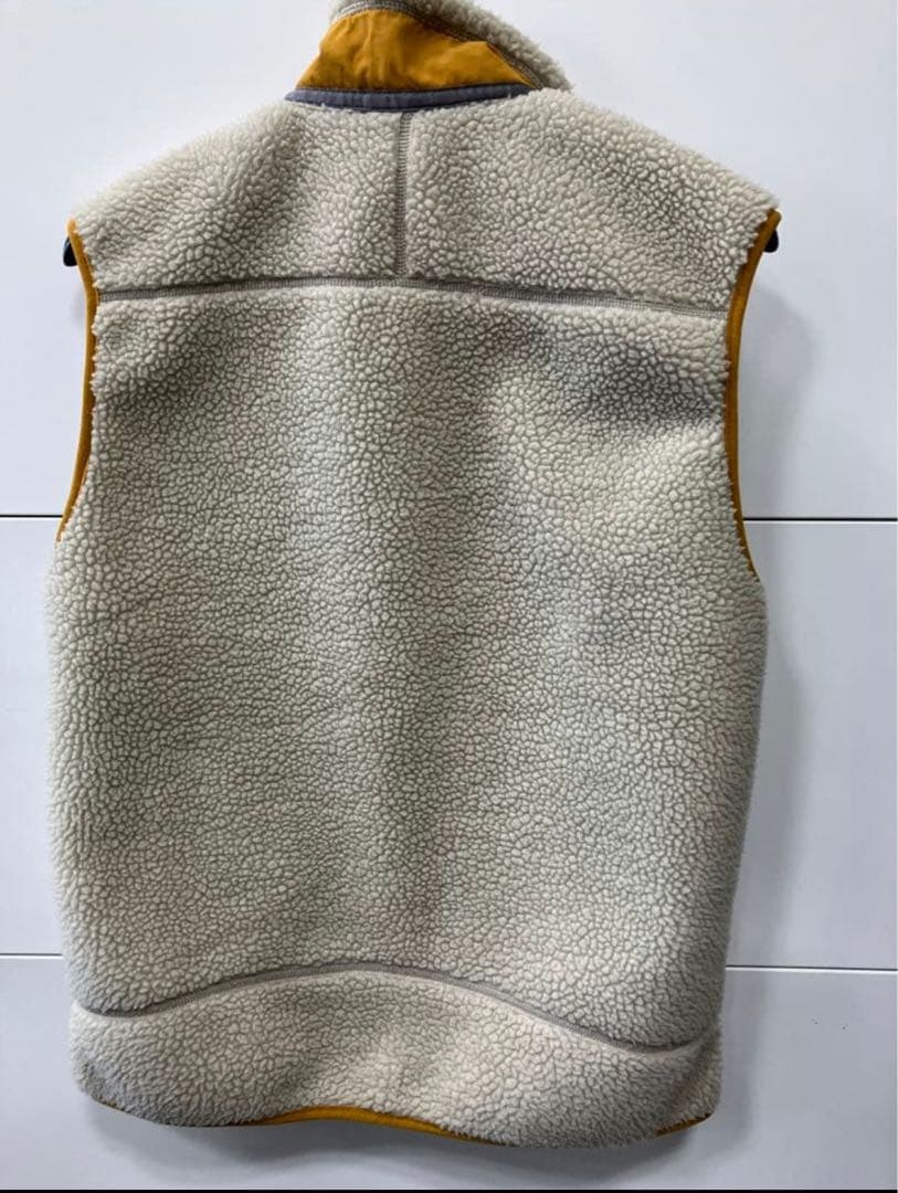 パタゴニア クラシックレトロX フリースベスト Mサイズ クリーム