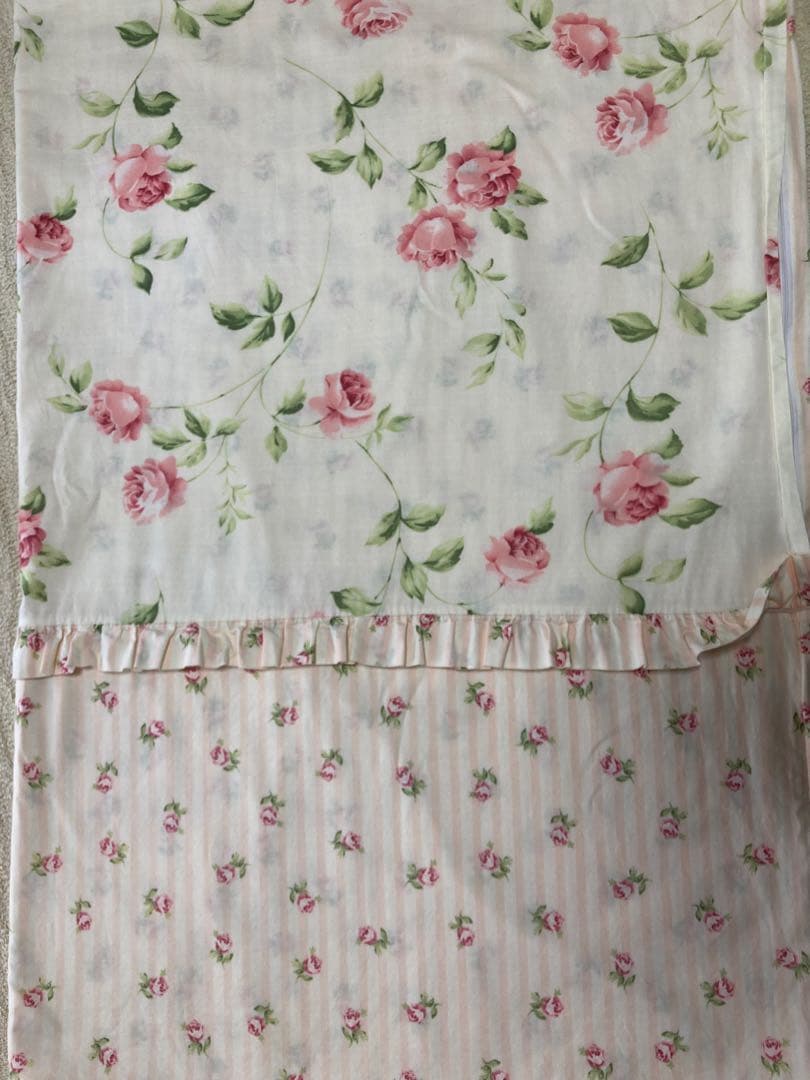 ローラアシュレイ 掛け布団カバー ヘーゼルウッド チョークピンク