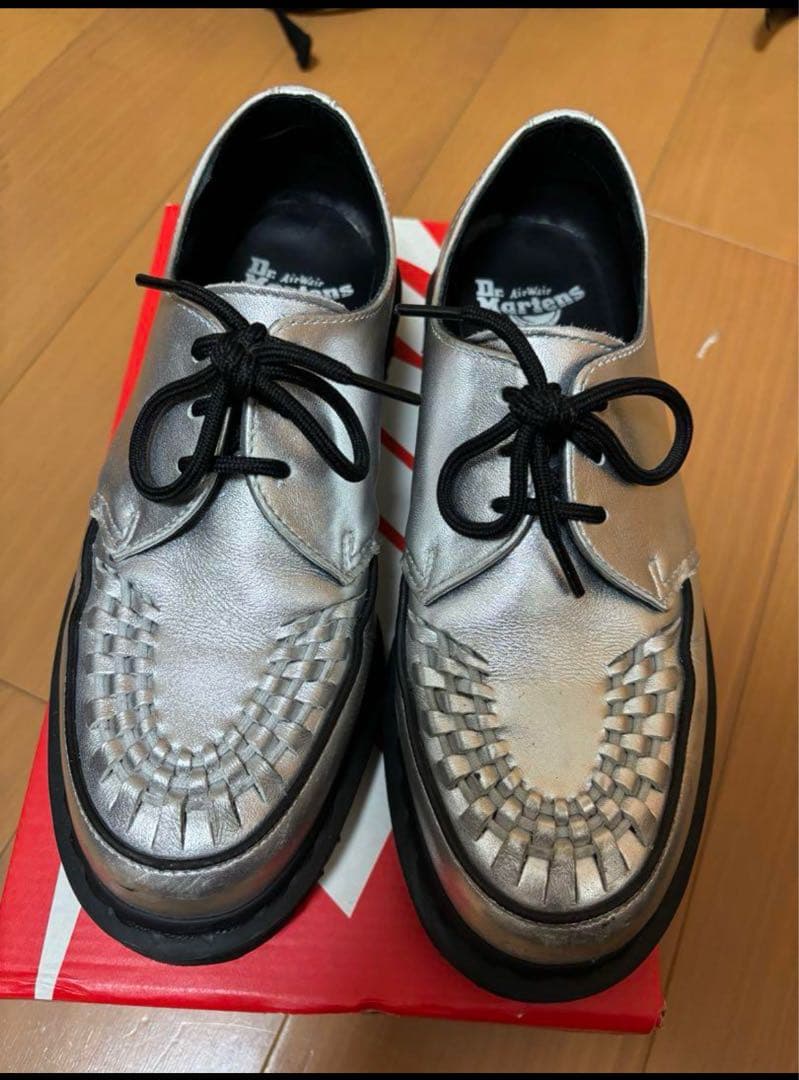 靴 supreme dr.martens ramsey creeper silver Buy Supreme x Dr. Martens Ramsey Creeper 'Silver' - SUP RAMSEY SIL