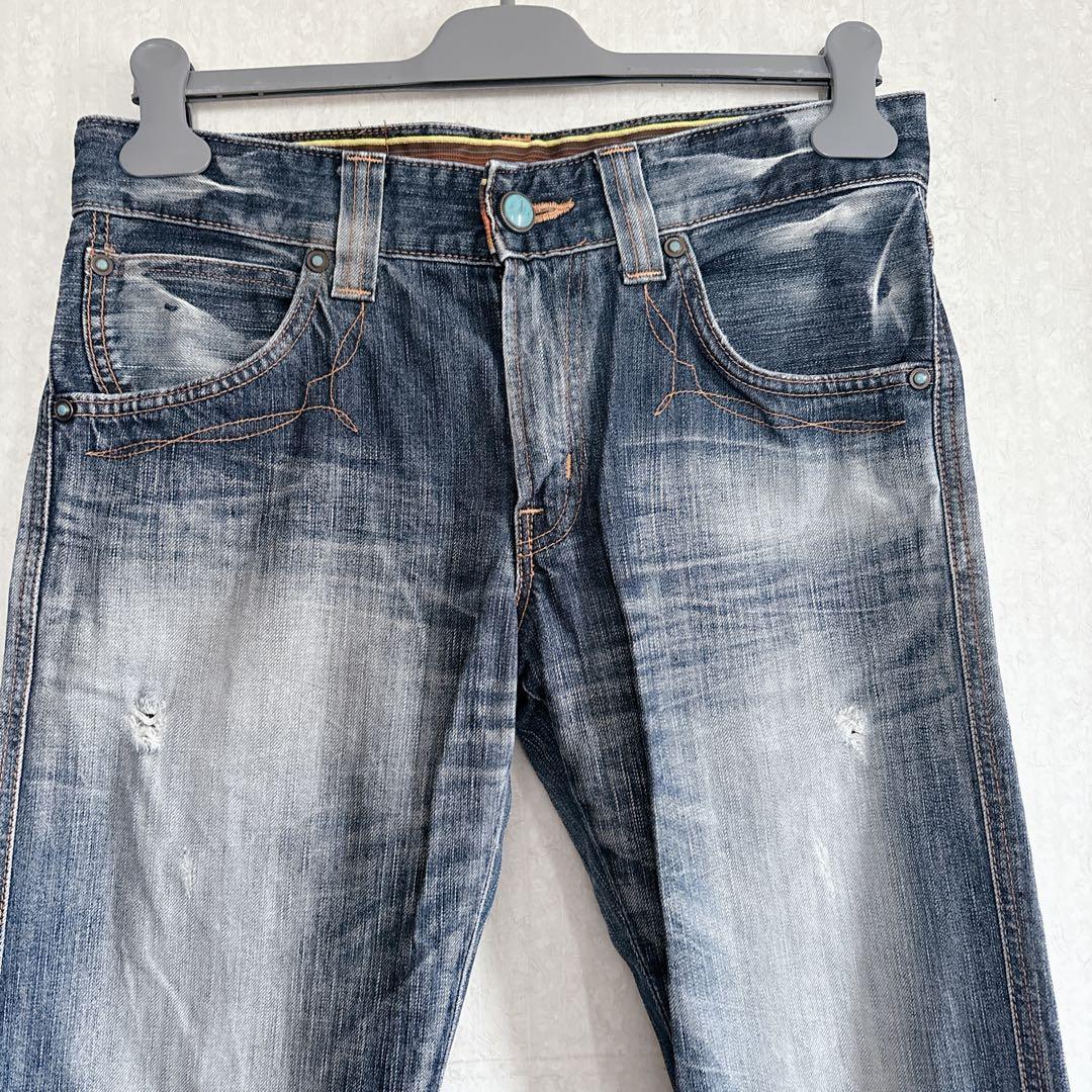 00s【archive】grunge denim pants/Y2K/opium - メルカリ