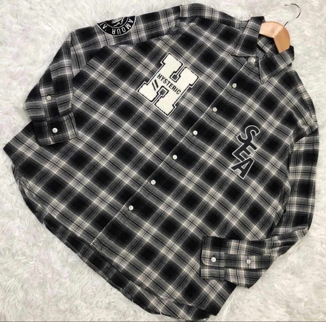 WINDANDSEA ×ヒステリックグラマー コラボシャツ - メルカリ