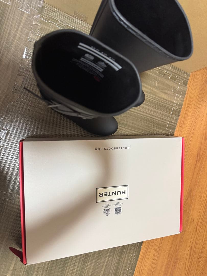 HUNTER レディース リファインド トール レインブーツ 24.5cm