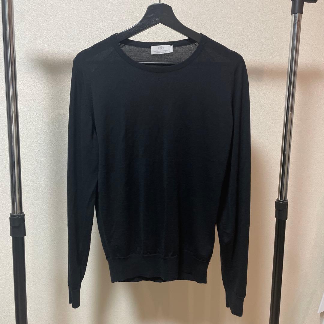 Gacho様用 M beams f別注 JOHN SMEDLEY クルーネック Gacho様用 M beams f別注 JOHN SMEDLEY クルーネック - メルカリ