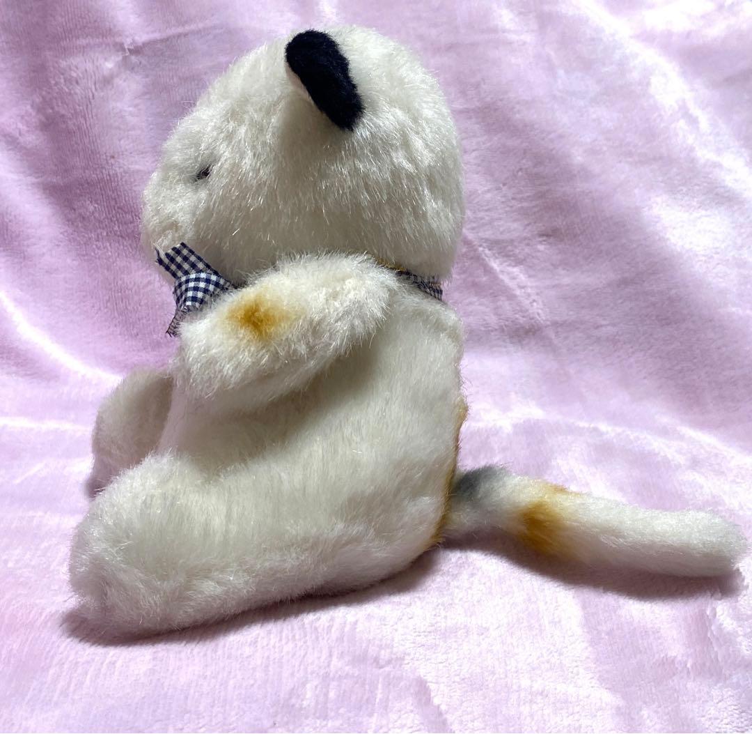 当時物 BANDAI ニャンニャンハウス ねこ ぬいぐるみ タグ付き 昭和