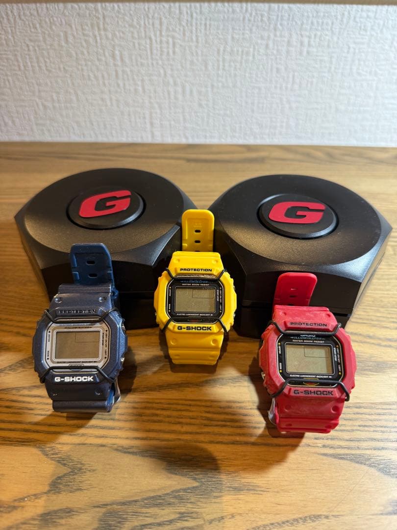 G-SHOCK デジタル腕時計セット (青・黄・赤)dw-5600 Casio G-SHOCK Blue Sports Watch - DW5600EP-2 | eBay