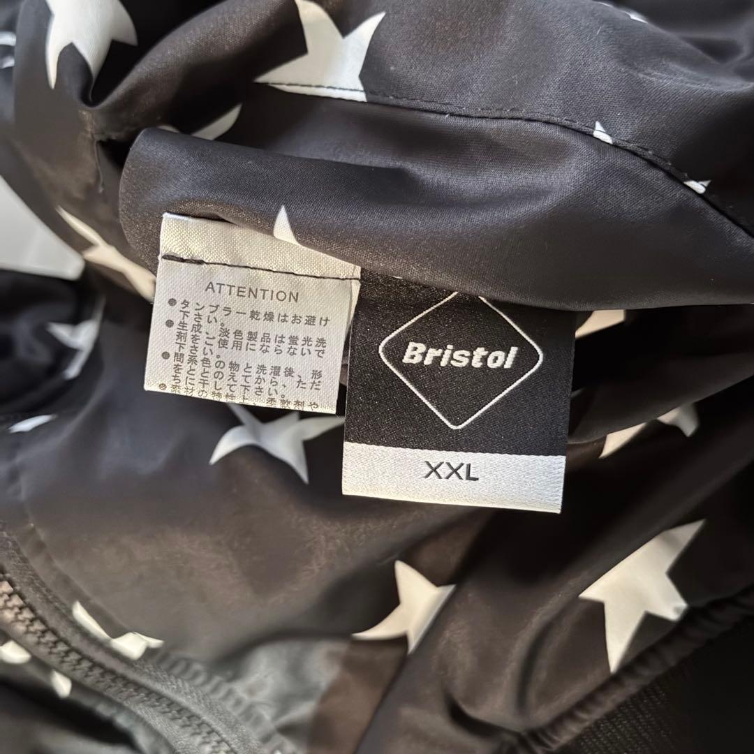 【新品タグXXL】F.C.Real Bristol MA-1 リバーシブル 黒白