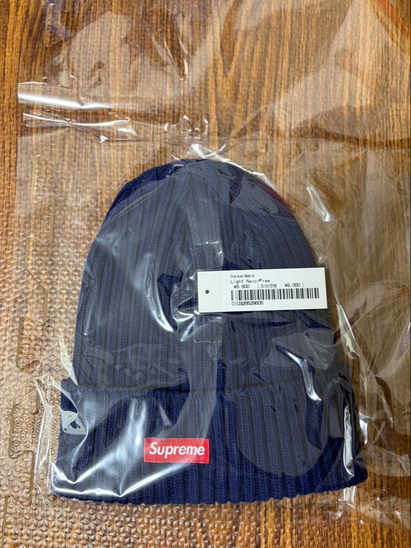 新品未使用　25SS Supreme Overdyed Beanie navy 中古・古着通販】SUPREME (シュプリーム) 25ss Overdyed Beanie