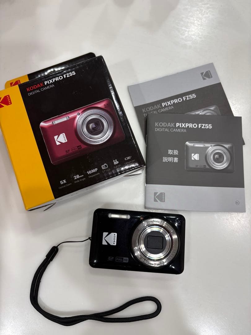Kodak PIXPRO FZ55 コンパクトデジタルカメラ Amazon | KODAK (コダック) PIXPRO 使いやすい ズーム FZ55-BK 16MP