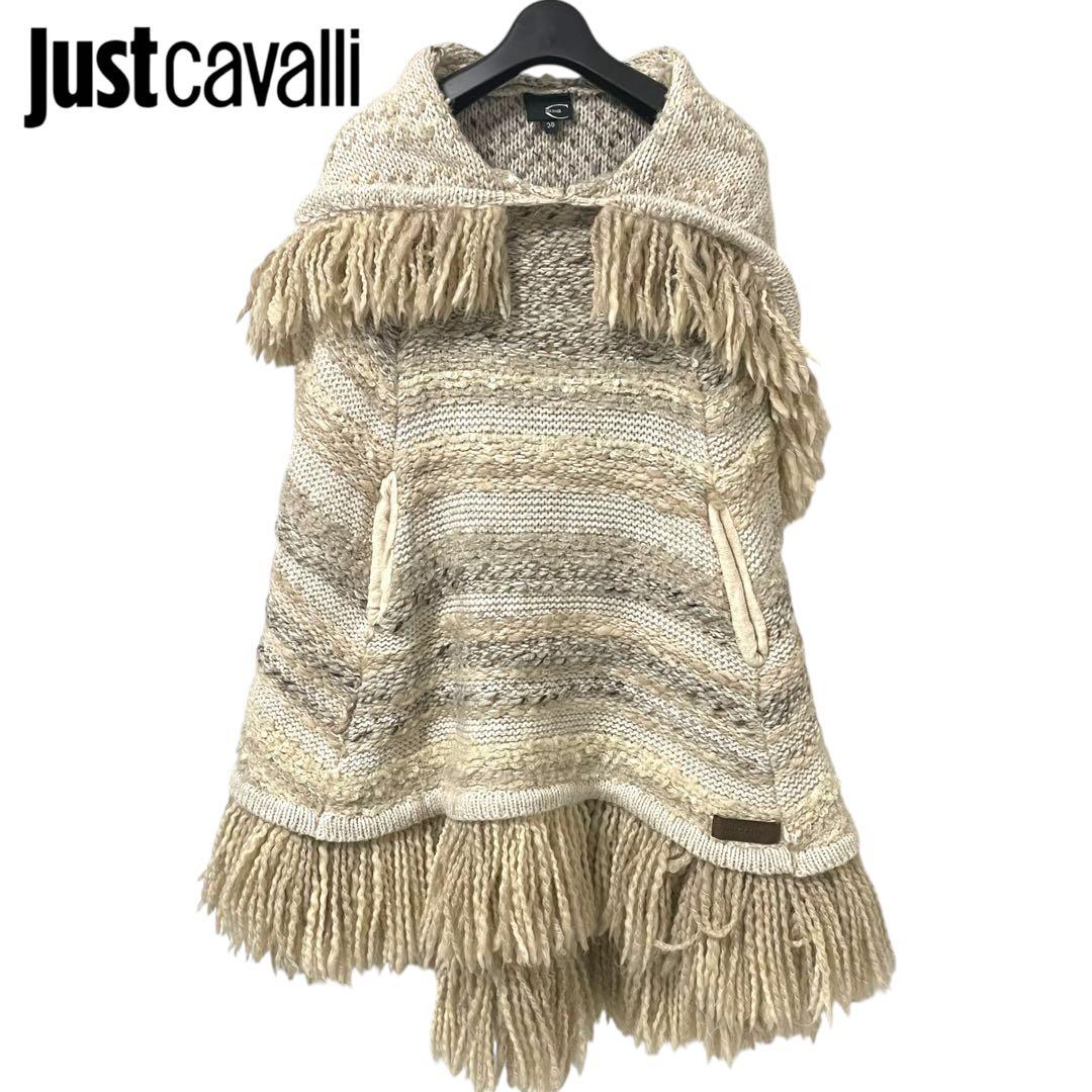Just Cavalli /ニットポンチョ パーカー 38 ベージュ系 a535 Zahara Cropped Turtleneck Sweater Beige | Princess Polly