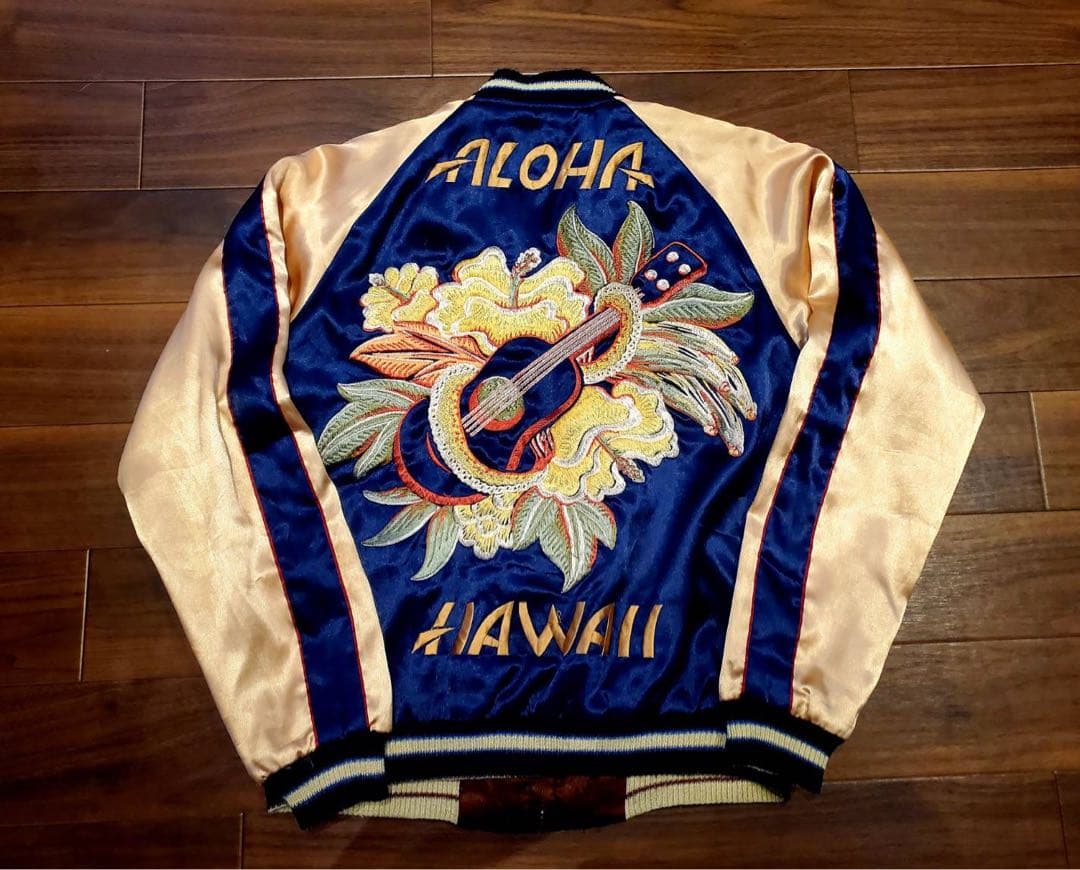 東洋エンターブライズ クローバーリーフ スカジャン アロハ ウクレレ