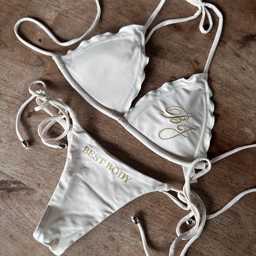ベストボディジャパン公式水着白XS - メルカリ